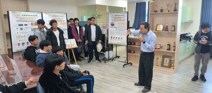 臺北市立內湖高級工業職業學校蒞校參訪 依群科體驗科大深造職類教育圖片
