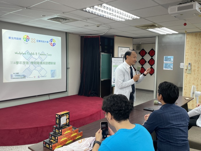 英語口說探索新職涯！亞東科大承辦新北職場英語體驗營 聚焦智慧紡織產業圖片